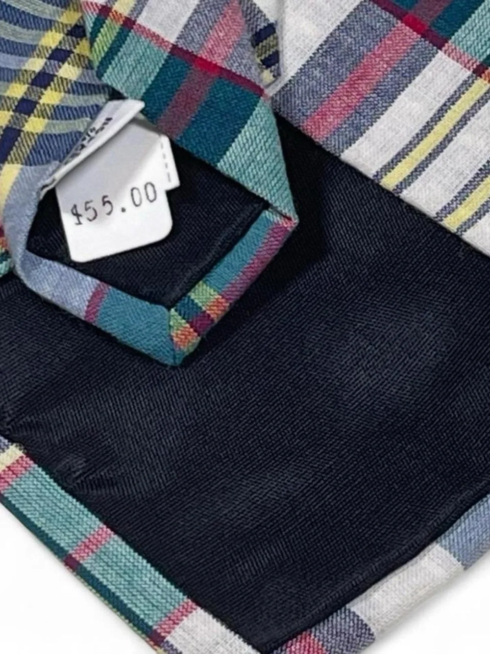 NWT! Bentley Cravats Preppy Cotton Plaid Tie Size L37” W3.75”